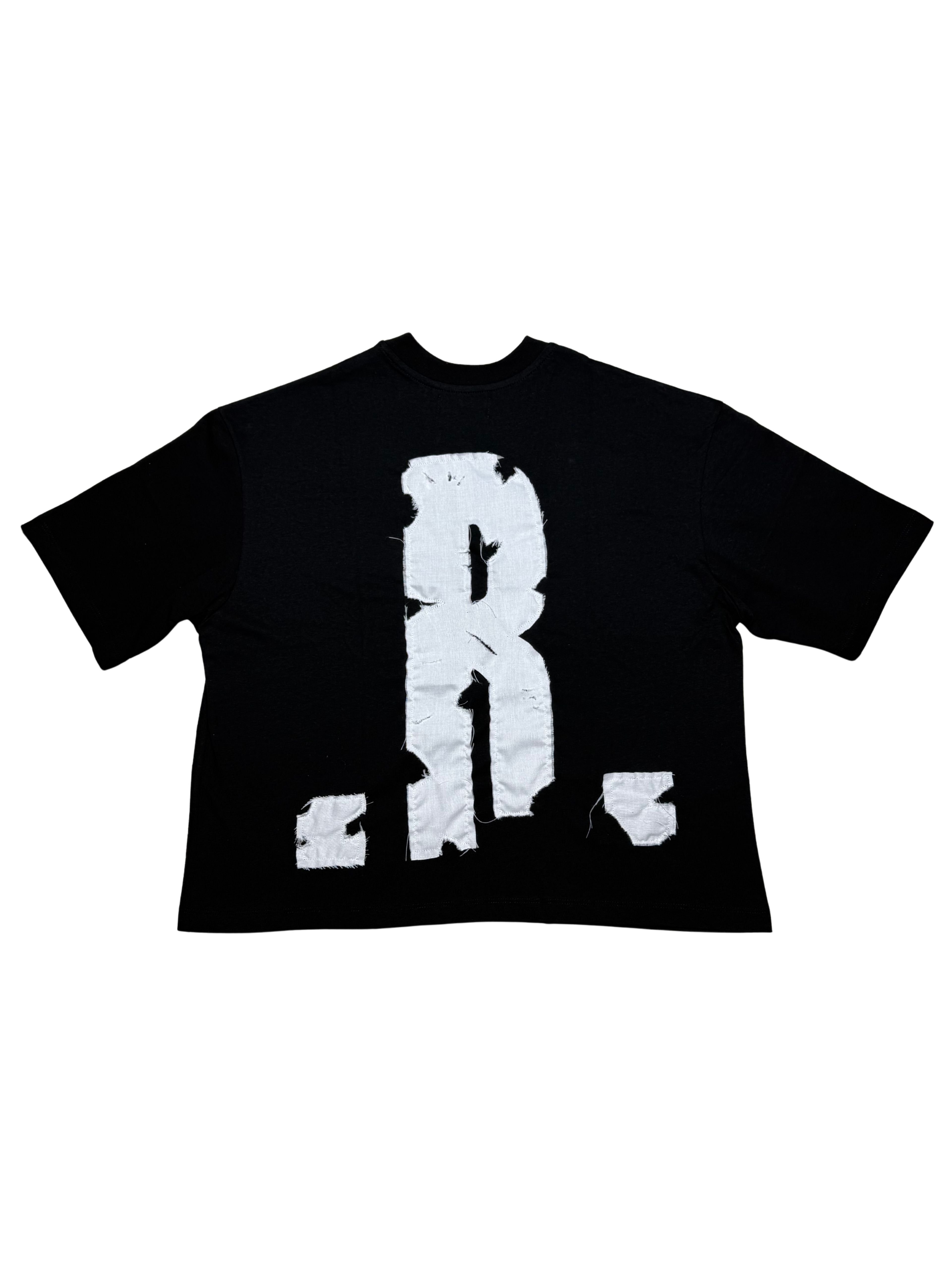 T-shirt nera modello .R.